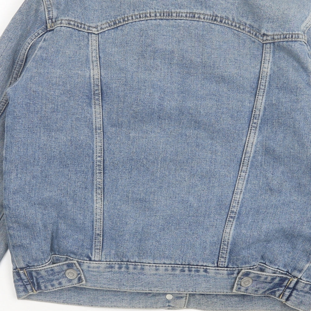 Womens UK Size 6 Topshop Blue Jacket