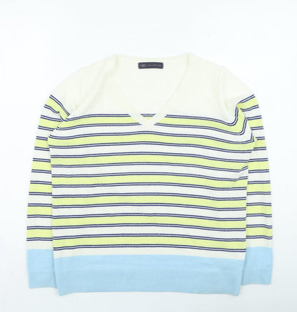 Womens UK Size 14 Marks and Spencer Yellow Pullover Jumper