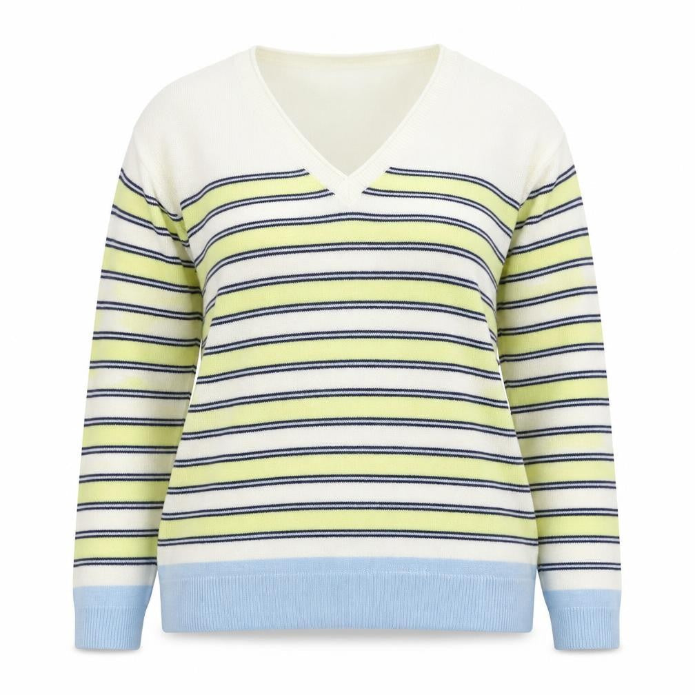 Womens UK Size 14 Marks and Spencer Yellow Pullover Jumper