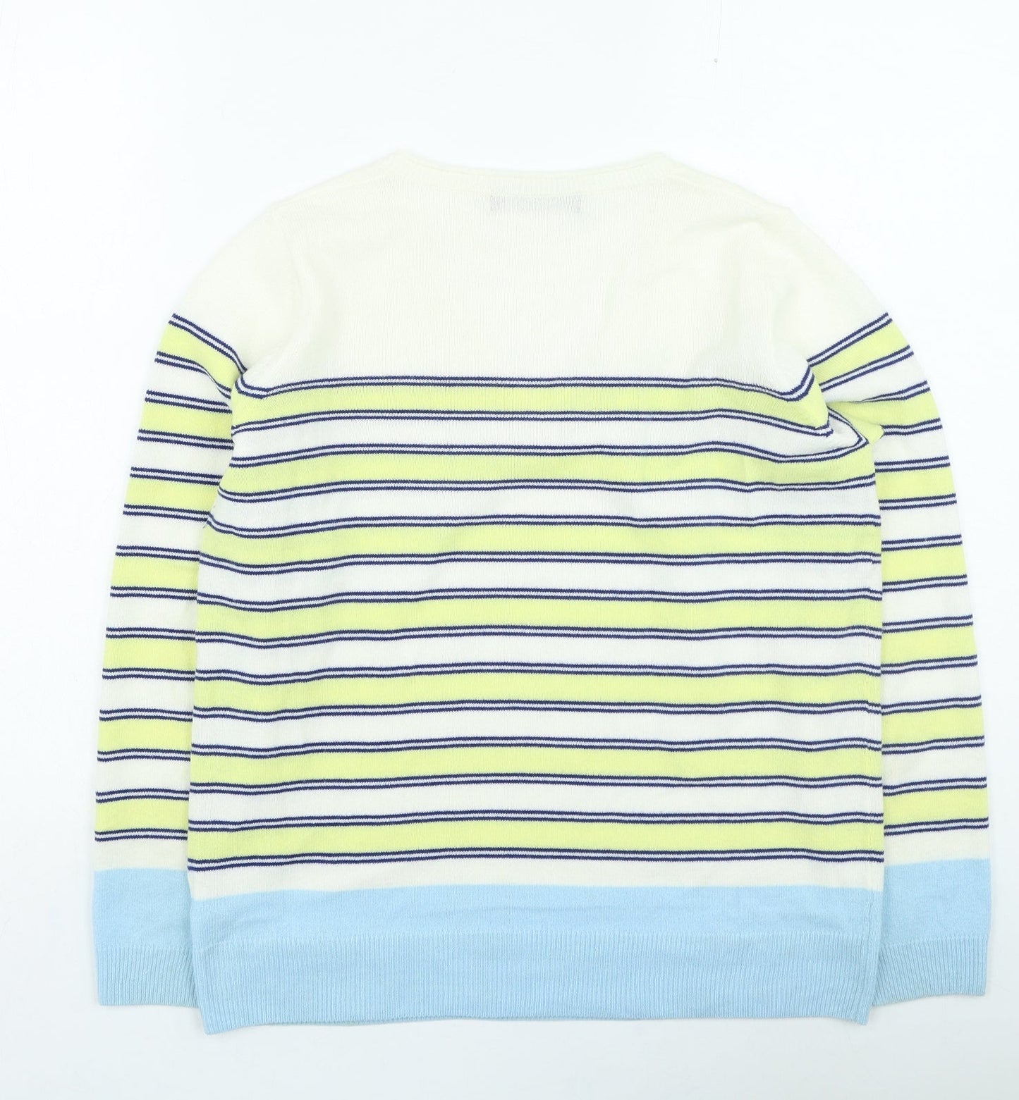 Womens UK Size 14 Marks and Spencer Yellow Pullover Jumper
