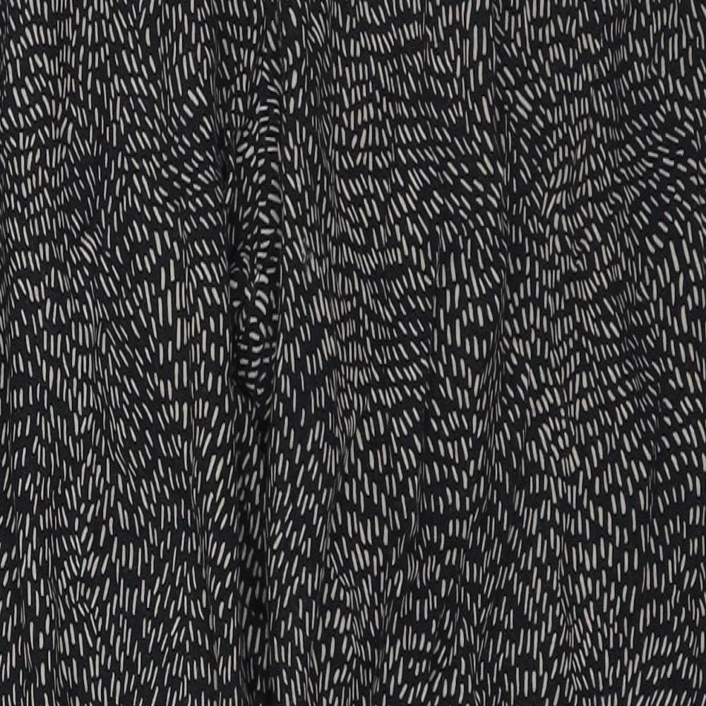 Avenue Womens Black Viscose Jegging Trousers Size M L26 in Regular