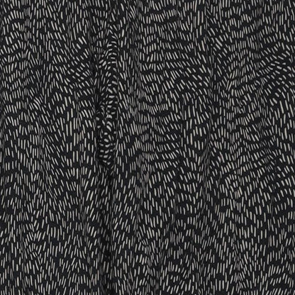 Avenue Womens Black Viscose Jegging Trousers Size M L26 in Regular