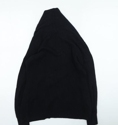 Womens UK Size S H&M Black Cardigan Jumper