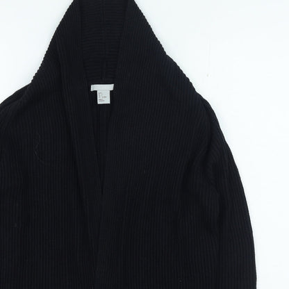 Womens UK Size S H&M Black Cardigan Jumper