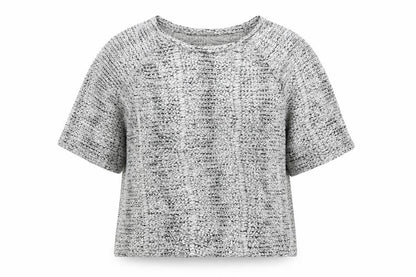Womens UK Size 10 NEXT Silver Pullover Jumper