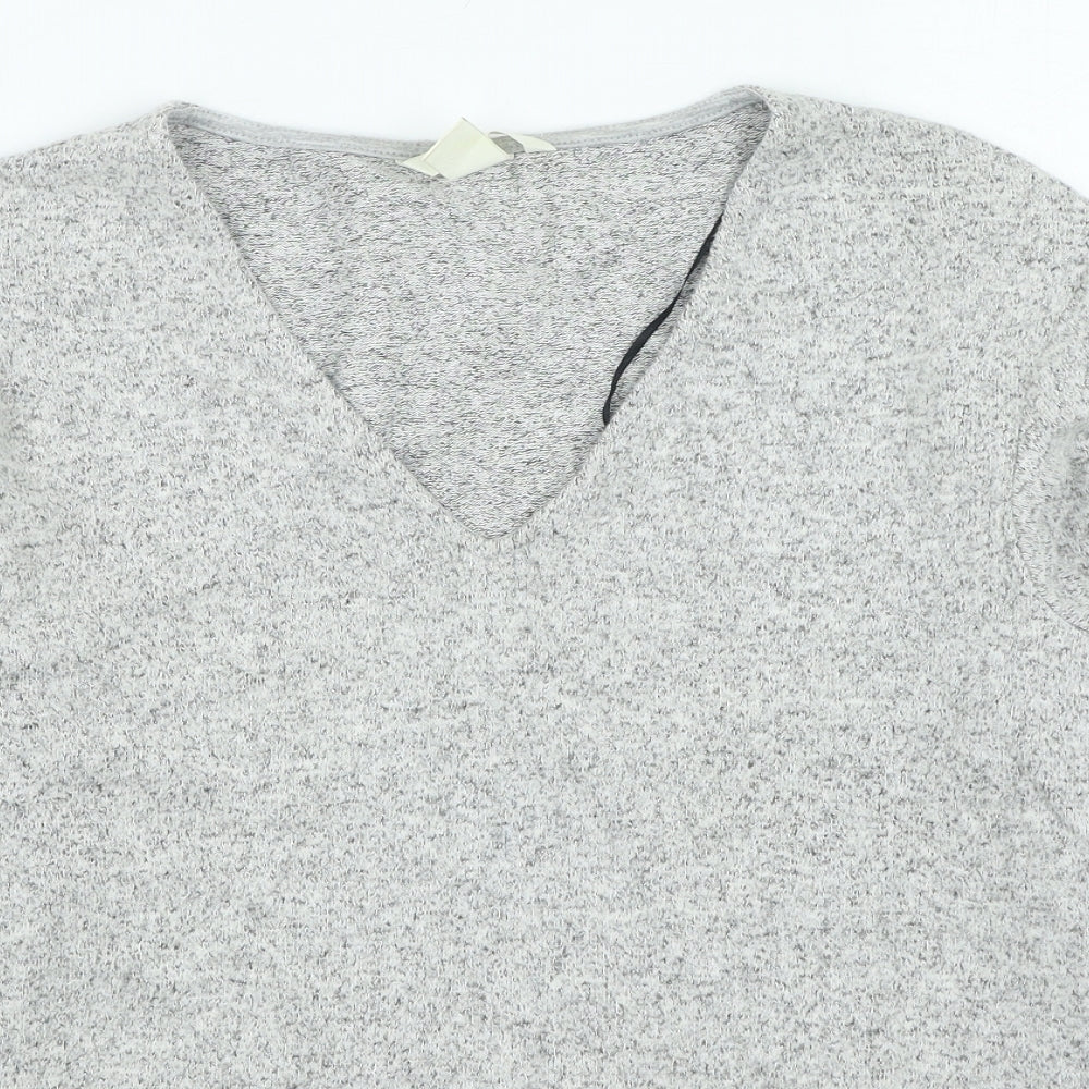 Womens UK Size XS H&M Grey Pullover Jumper