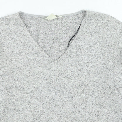 Womens UK Size XS H&M Grey Pullover Jumper
