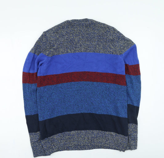 Womens UK Size M Topman Multicoloured Pullover Jumper