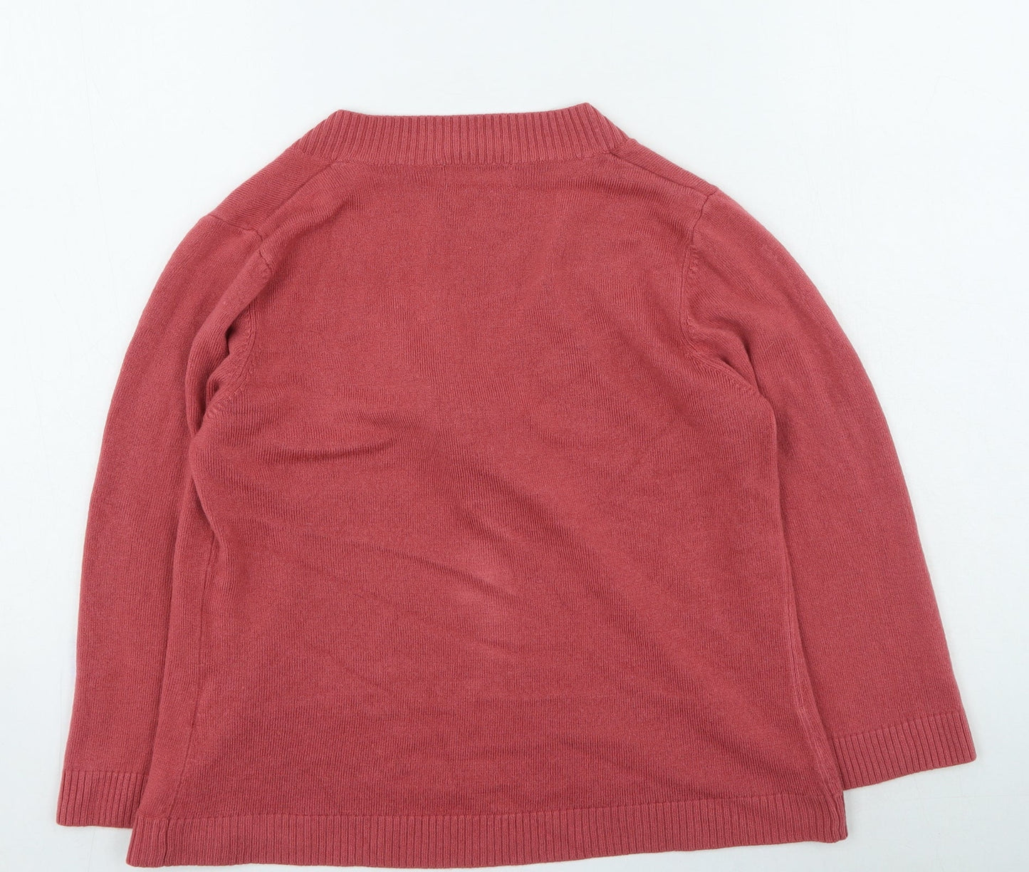 Womens UK Size 12 Marks and Spencer Pink Cardigan Jumper