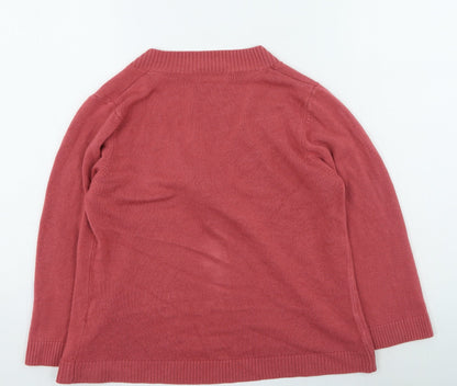 Womens UK Size 12 Marks and Spencer Pink Cardigan Jumper