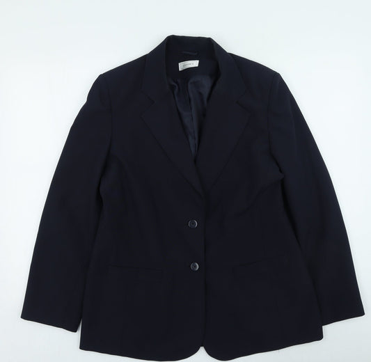 Classics Womens Blue Jacket Size 14