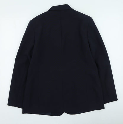 Classics Womens Blue Jacket Size 14