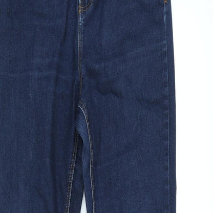 George Womens Beige Cotton Skinny Jeans Size 10 L27 in Regular