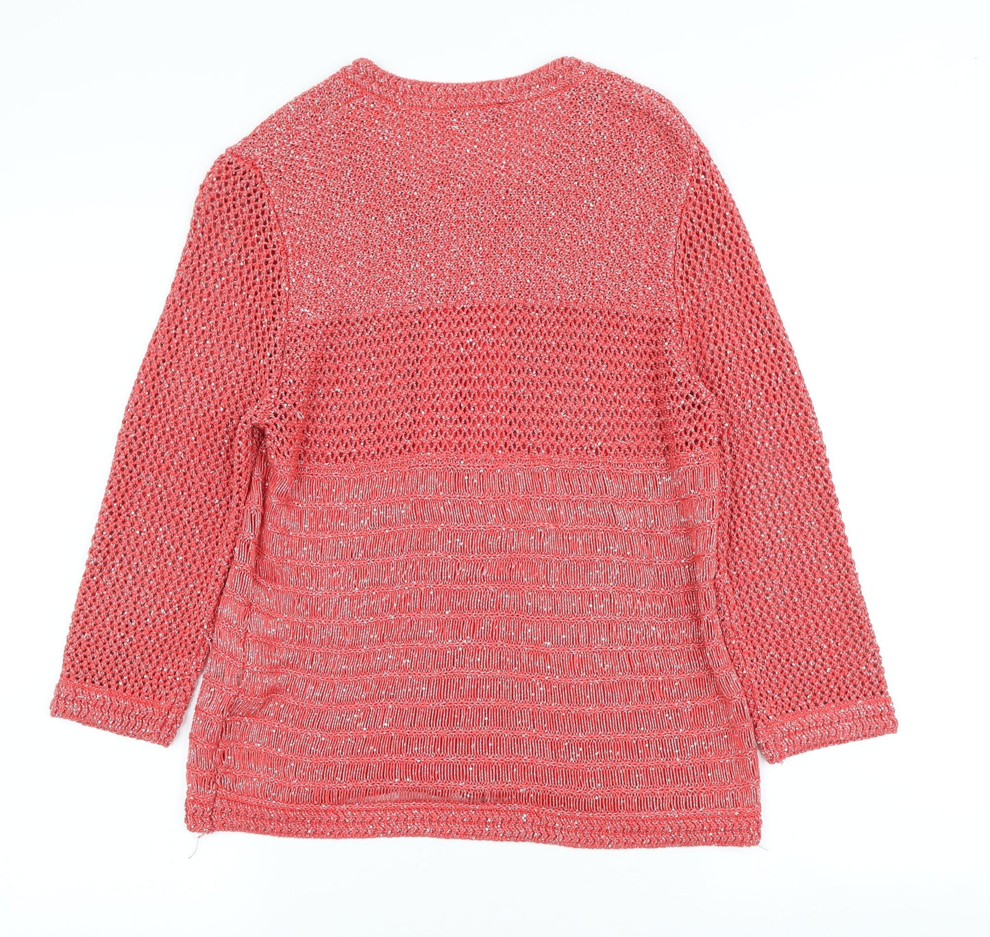 Womens UK Size 14 Gerry Weber Red Full Zip Jumper
