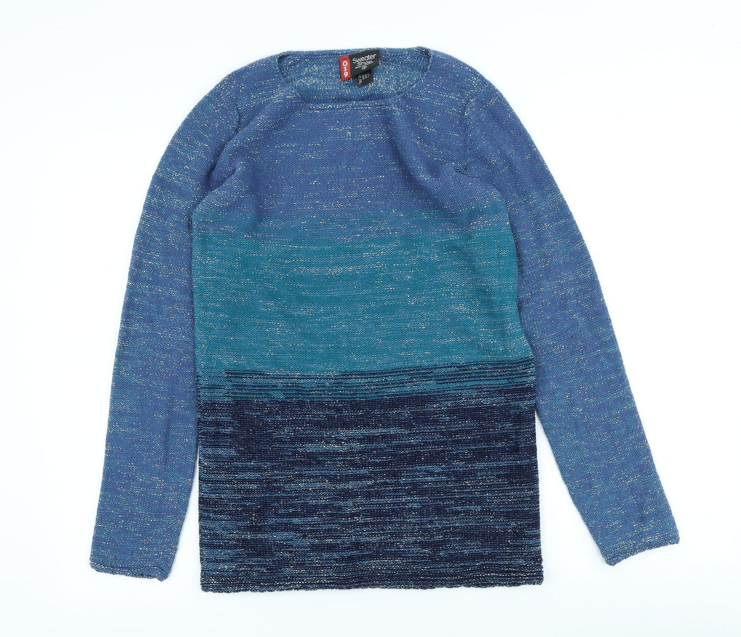 Womens UK Size S Sweater Shop Blue Pullover Jumper