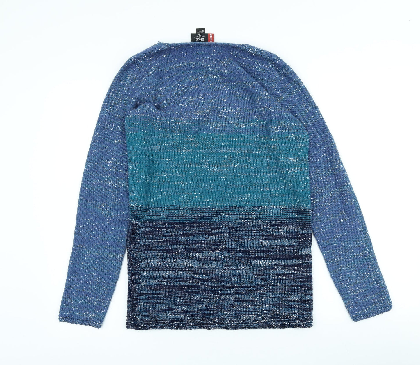 Womens UK Size S Sweater Shop Blue Pullover Jumper