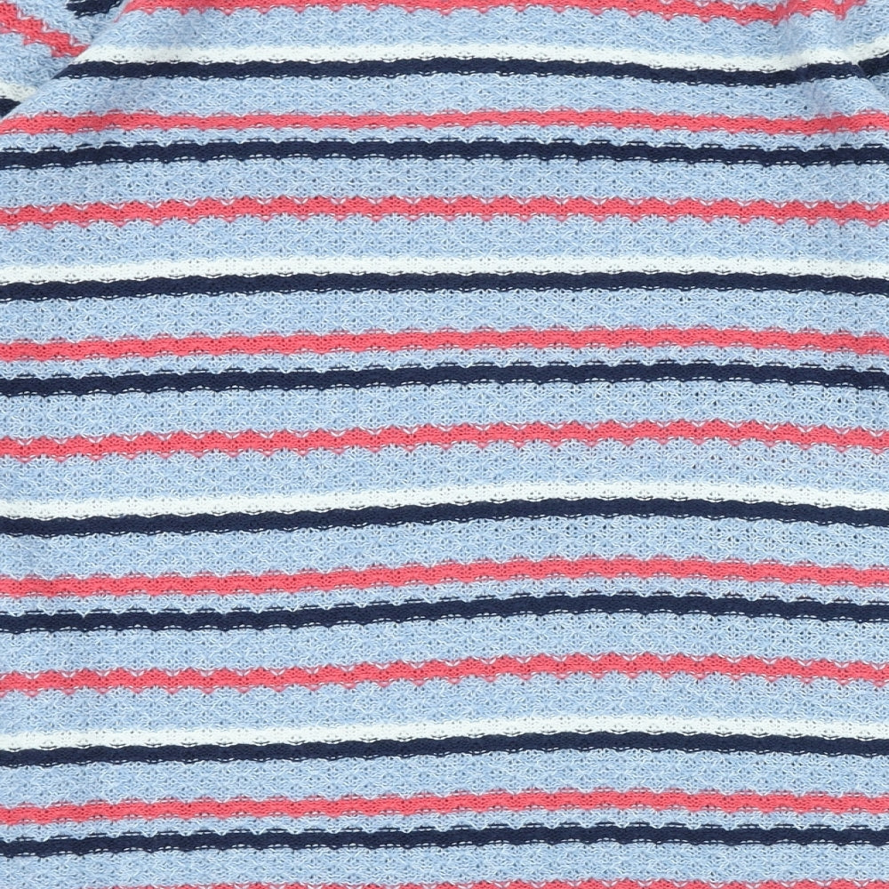 Womens UK Size M Isle Blue Pullover Jumper