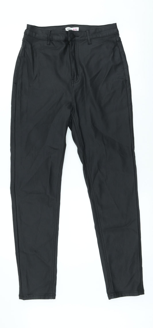 Womens UK Size 14 Urban Bliss Regular Fit  Black Trousers
