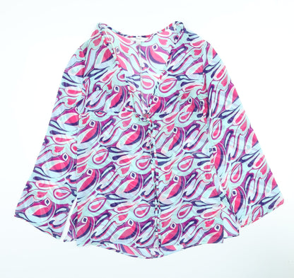 Womens UK Size 14 NEXT Multicoloured Basic T-Shirt