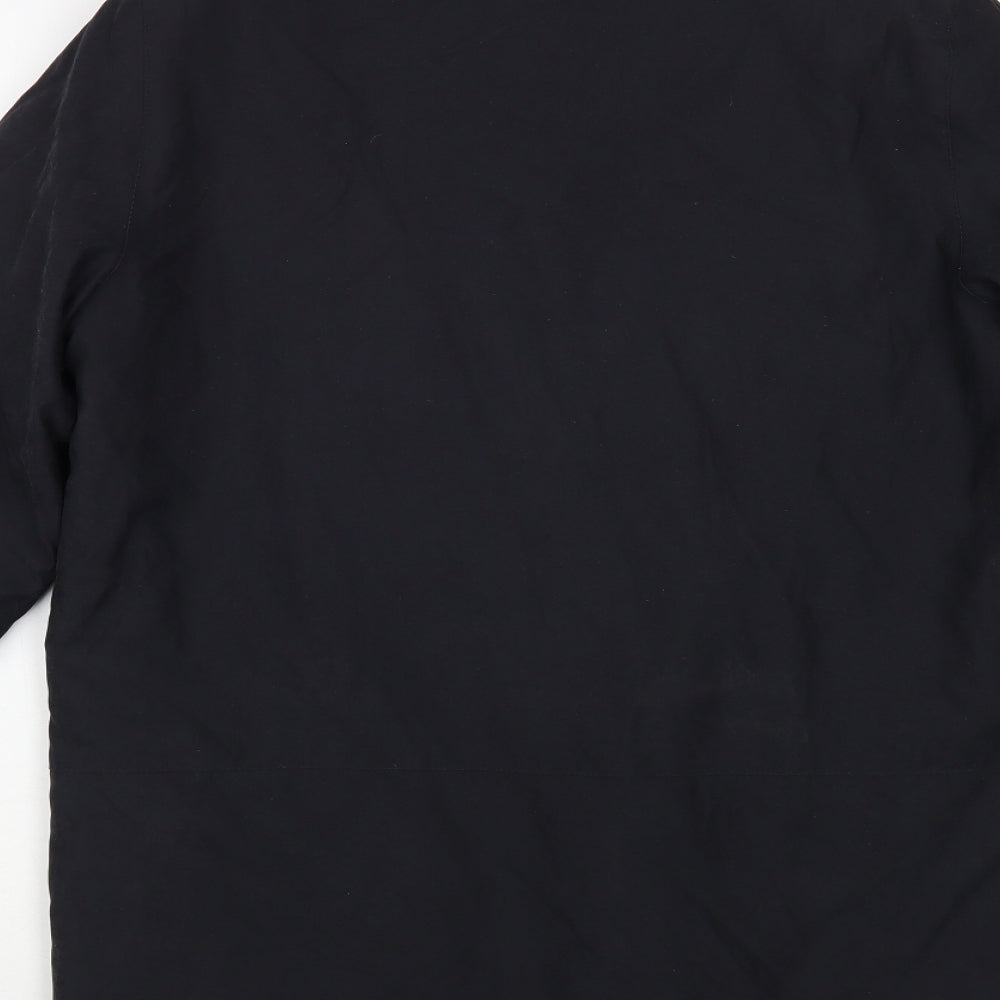 Womens UK Size 10 JFW Black Pea Coat