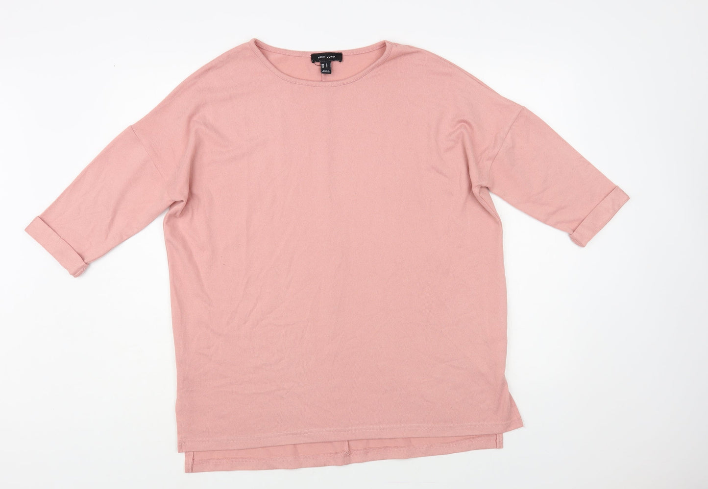Womens UK Size S New Look Pink Pullover Jumper