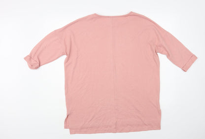 Womens UK Size S New Look Pink Pullover Jumper