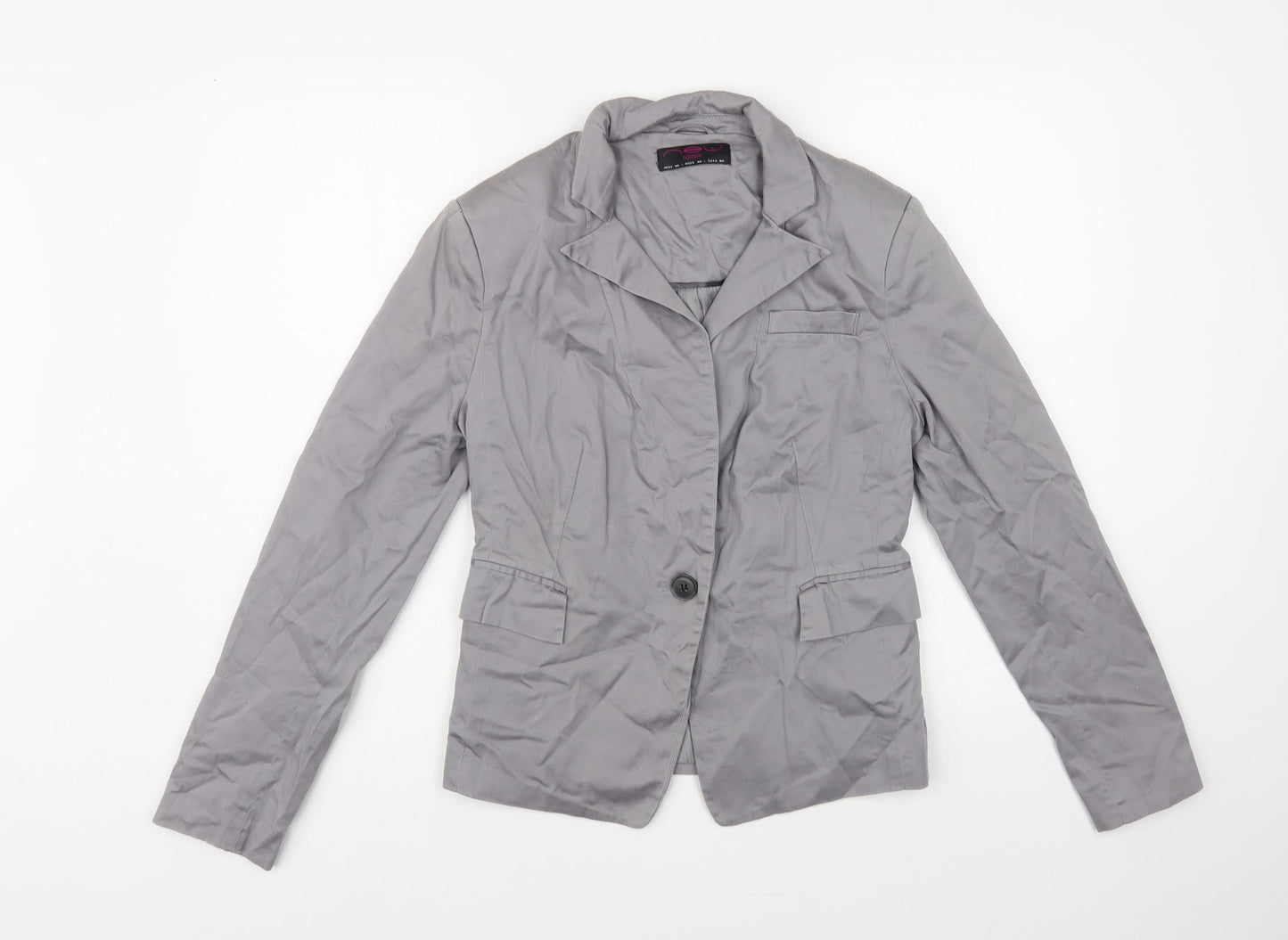Womens UK Size 12 New Look Grey Jacket