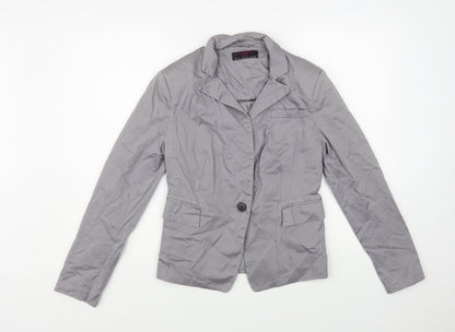 Womens UK Size 12 New Look Grey Jacket