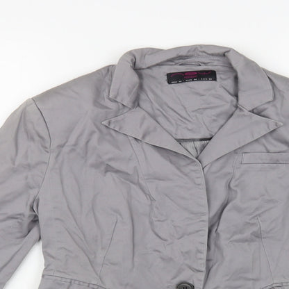 Womens UK Size 12 New Look Grey Jacket