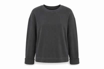 Primark Womens Grey Crew Neck Polyester Pullover Jumper Size S