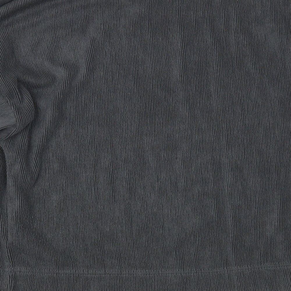 Primark Womens Grey Crew Neck Polyester Pullover Jumper Size S