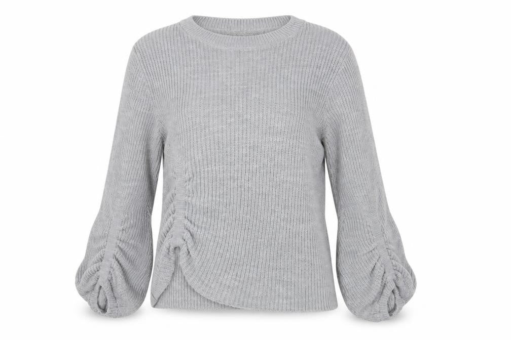 Womens UK Size 8 Miss Selfridge Grey Pullover Jumper