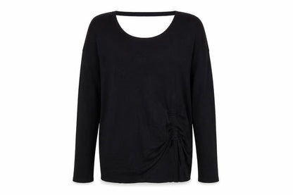 Womens UK Size 10 F&F Black Pullover Jumper