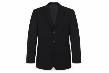 Mens UK Size 38 Greenwoods Regular Black Suit Jacket