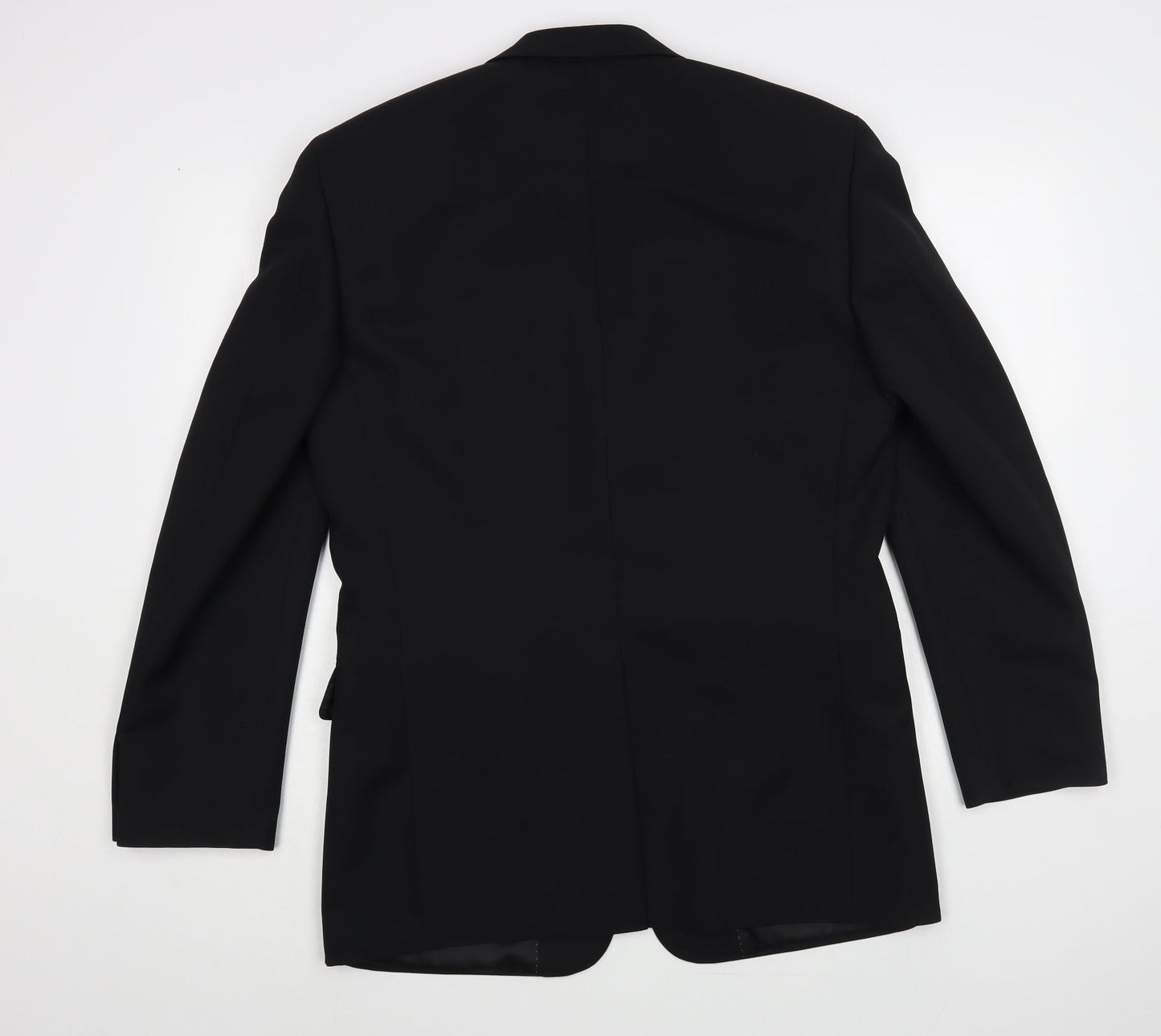 Mens UK Size 38 Greenwoods Regular Black Suit Jacket