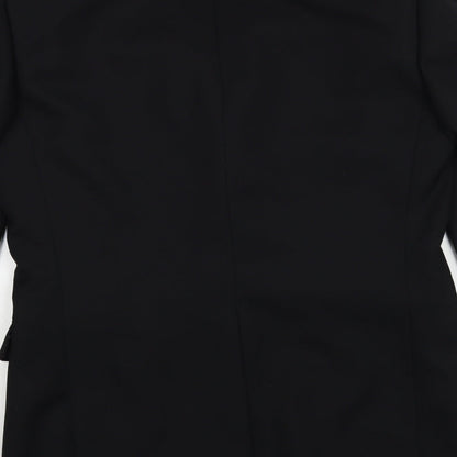 Mens UK Size 38 Greenwoods Regular Black Suit Jacket