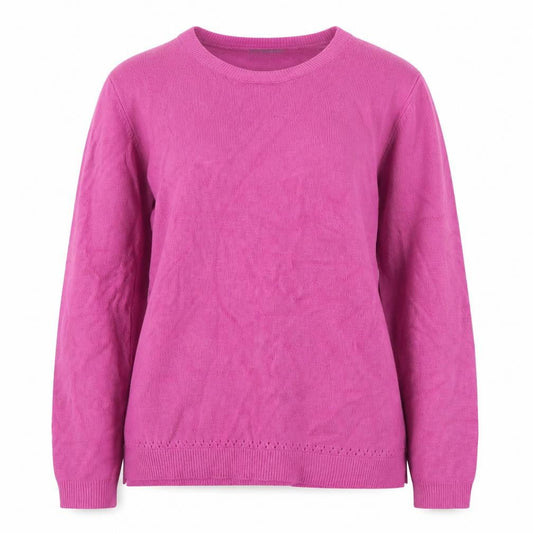 Womens UK Size 12 Papaya Purple Pullover Jumper