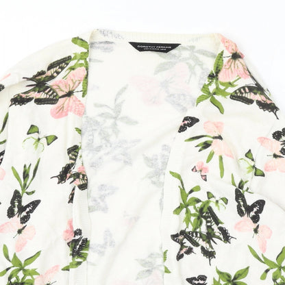 Womens UK Size 12 Dorothy Perkins White Cardigan Jumper