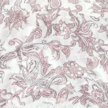 LOFT Womens Multicoloured Geometric Polyester Basic Blouse Size S Round Neck