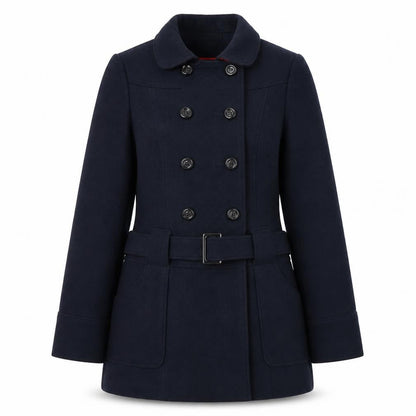 Womens UK Size 12 George Blue Pea Coat