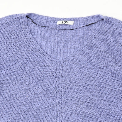 Womens UK Size L JDY Purple Pullover Jumper