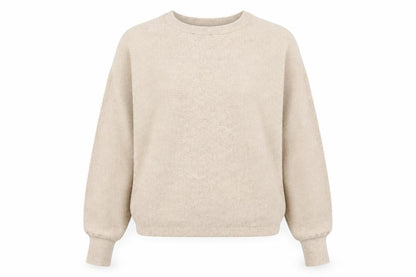 Womens UK Size M New Look Beige Pullover Jumper
