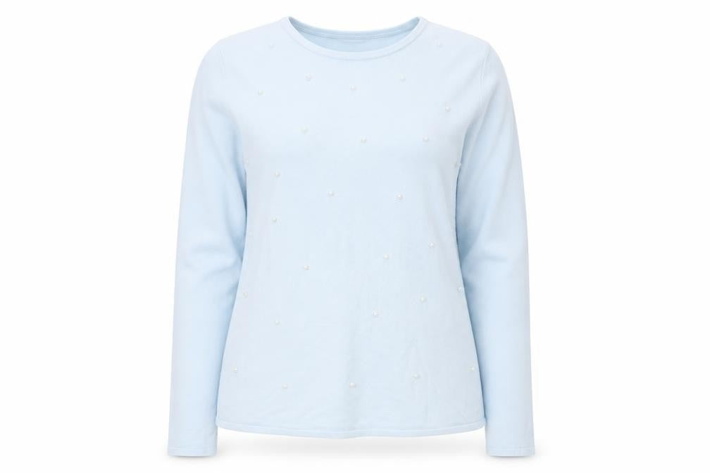 Womens UK Size 14 Bonmarché Blue Pullover Jumper