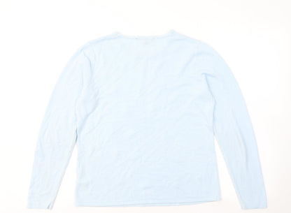 Womens UK Size 14 Bonmarché Blue Pullover Jumper