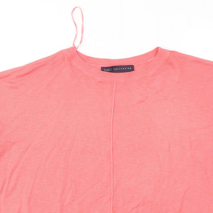 Womens UK Size M Marks and Spencer Pink Pullover Jumper