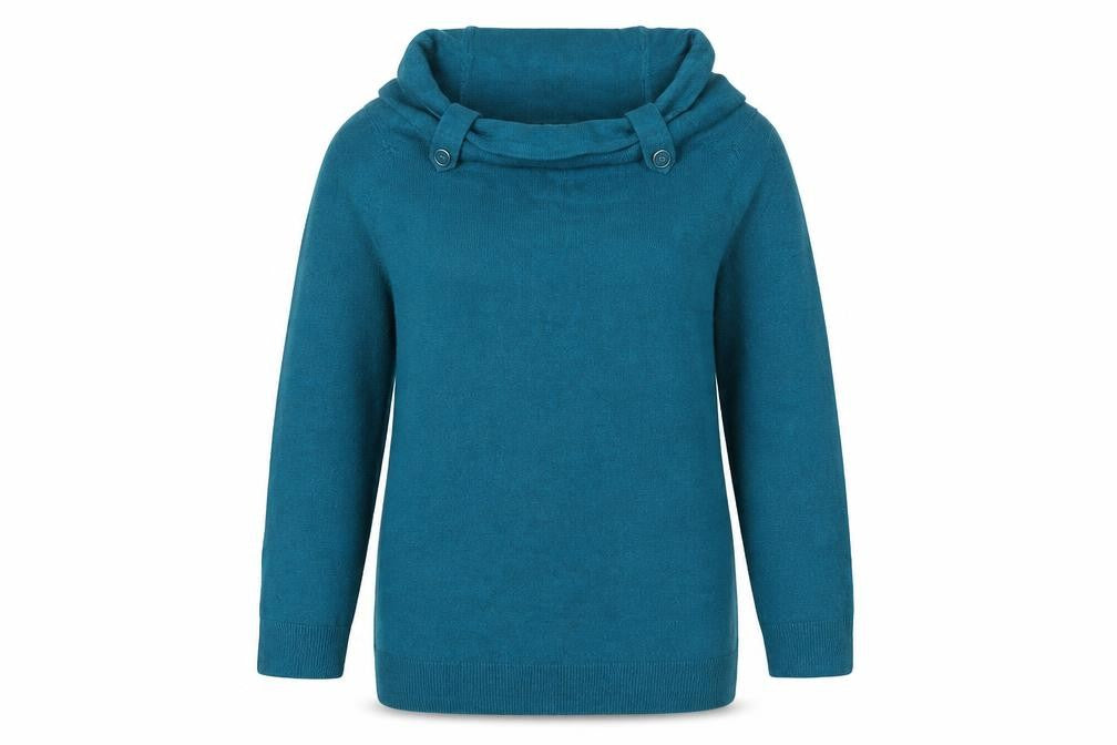 Womens UK Size 8 BHS Blue Pullover Jumper
