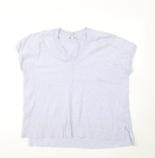 Womens UK Size L NEXT Purple Vest Jumper