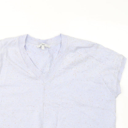 Womens UK Size L NEXT Purple Vest Jumper
