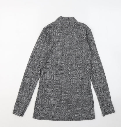 Womens UK Size 8 PRETTYLITTLETHING Grey Pullover Jumper