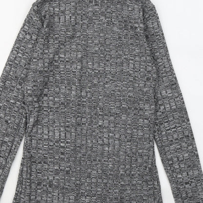 Womens UK Size 8 PRETTYLITTLETHING Grey Pullover Jumper